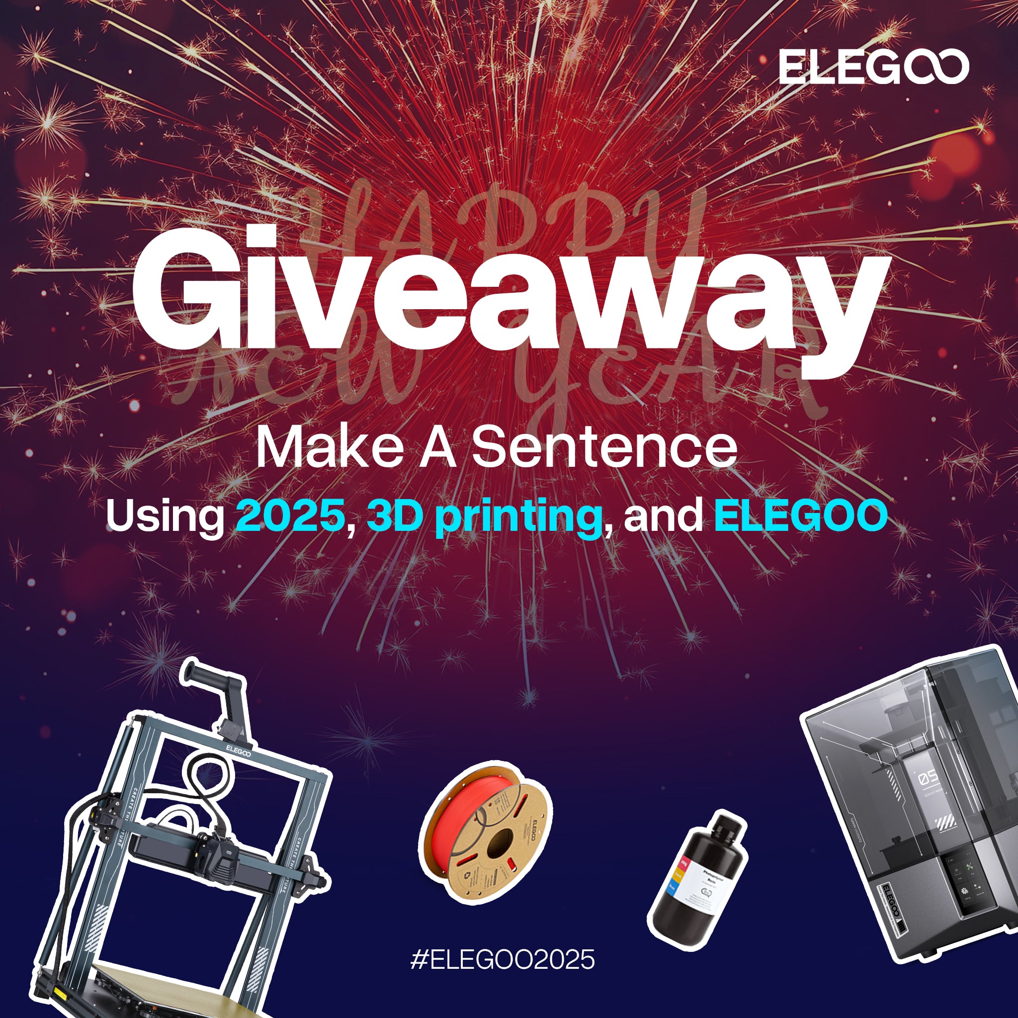 ELEGOO New Year Giveaway