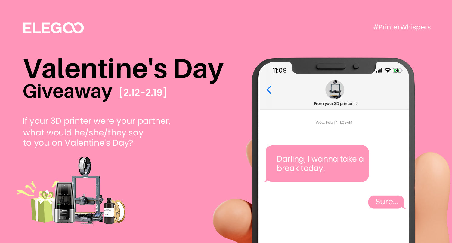 ELEGOO 2024 Valentine's Day Giveaway