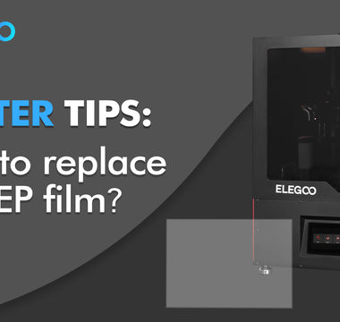 ELEGOO Jupiter: How to replace the FEP film?