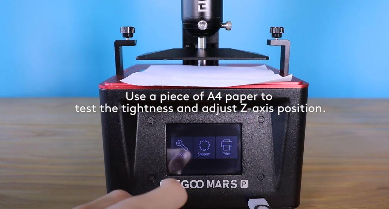 ELEGOO MARS PRO: How to improve Z-axis compression by reset Z-zero position