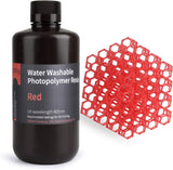 ELEGOO Water Washable Photopolymer Resin 1000g Red