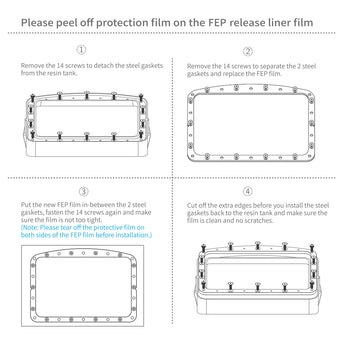 FEP Film for Mars 4 5Pcs 3