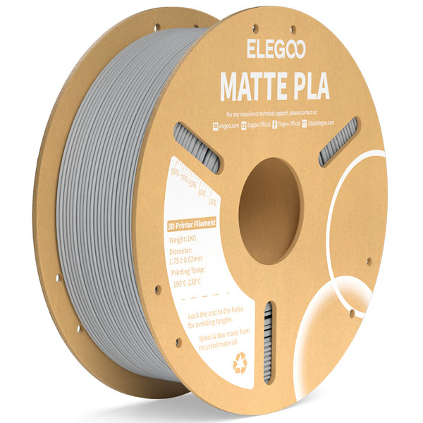 Filament Elegoo PLA Argent (Silver) 1.75mm 1Kg – Elegoo France