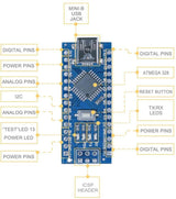 ELEGOO Nano V3.0 Compatible With Arduino IDE (x3) Arduino STEM Kits elegoo-shop 