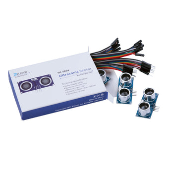 ELEGOO Ultrasonic Distance Sensor Module Kit (Pack of 5, HC-SR04) Arduino STEM Kits elegoo-shop 